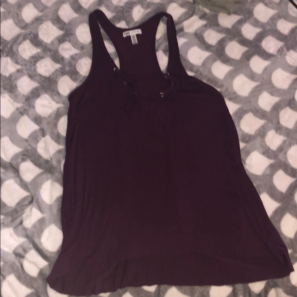 PINK maroon tank top